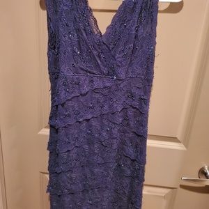 Navy Blue Cocktail Dress